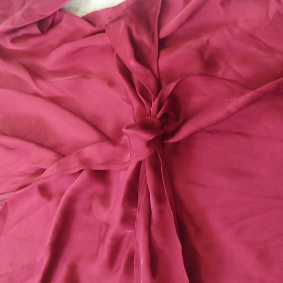EXPRESS MOCK WRAP SATIN DRESS NWT - Picture 4 of 12